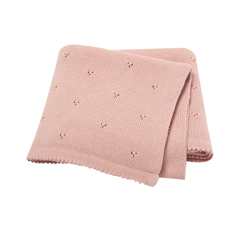 Muslin Swaddle Wrap - 달콤한 솔리드 컬러 신생아 아기 소년