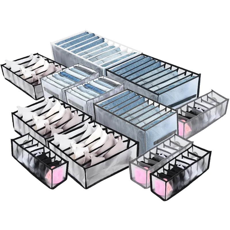 Baby Clothes Organiser - 청바지 조직 보관 상자 옷장 정리함
