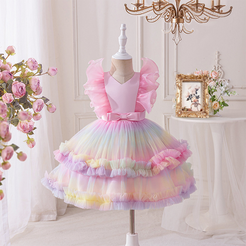 Baby Clothing Dresser - 아기 새로운 메쉬 공주 드레스 소녀