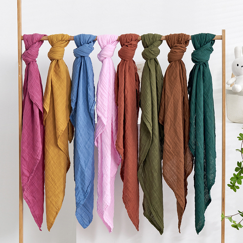 Muslin Swaddle Wrap - 칸고베이비 # 나의 부드러운 삶 #