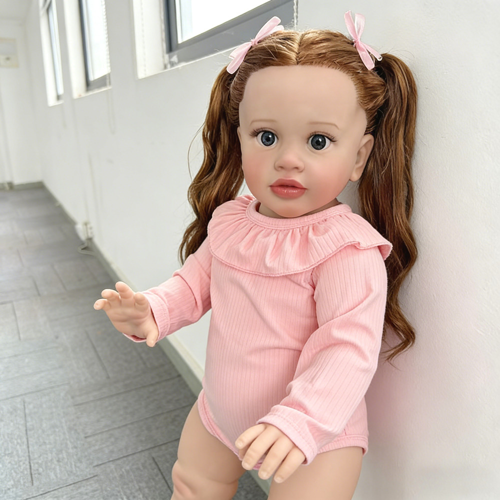 Baby Xl - 63CM 25인치 대형 리본 토들러 베이비돌