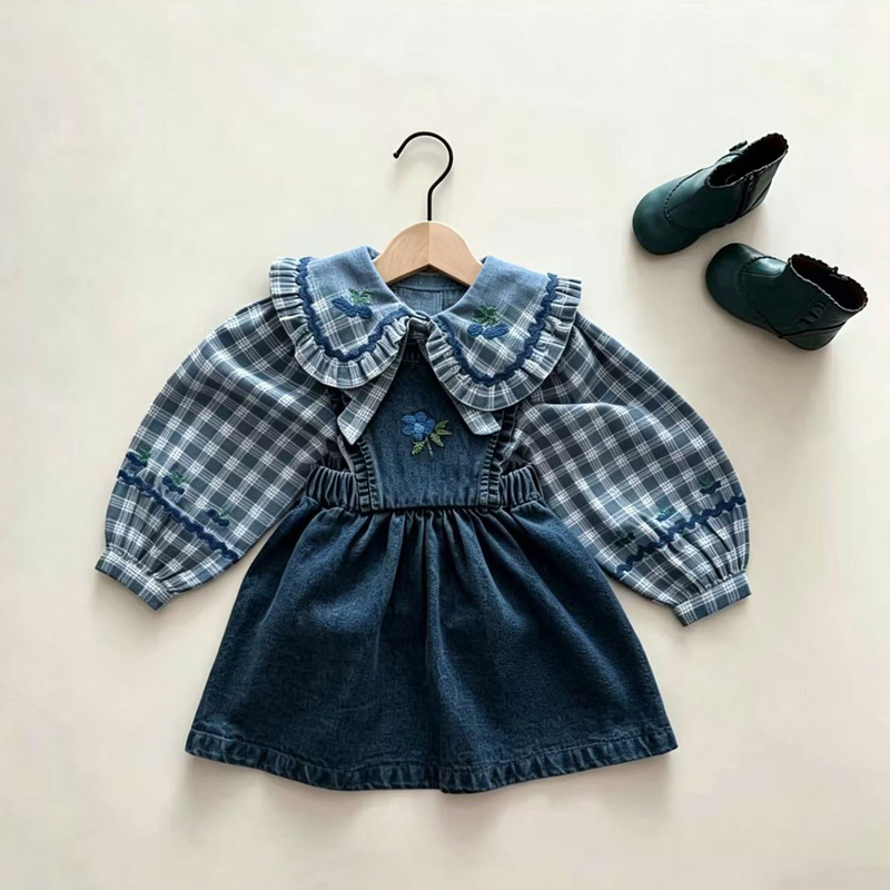 2026년 가을 EM 베이비 여아 드레스 키즈 패션 세 - Baby Clothing Sale 리뷰 및 가격
