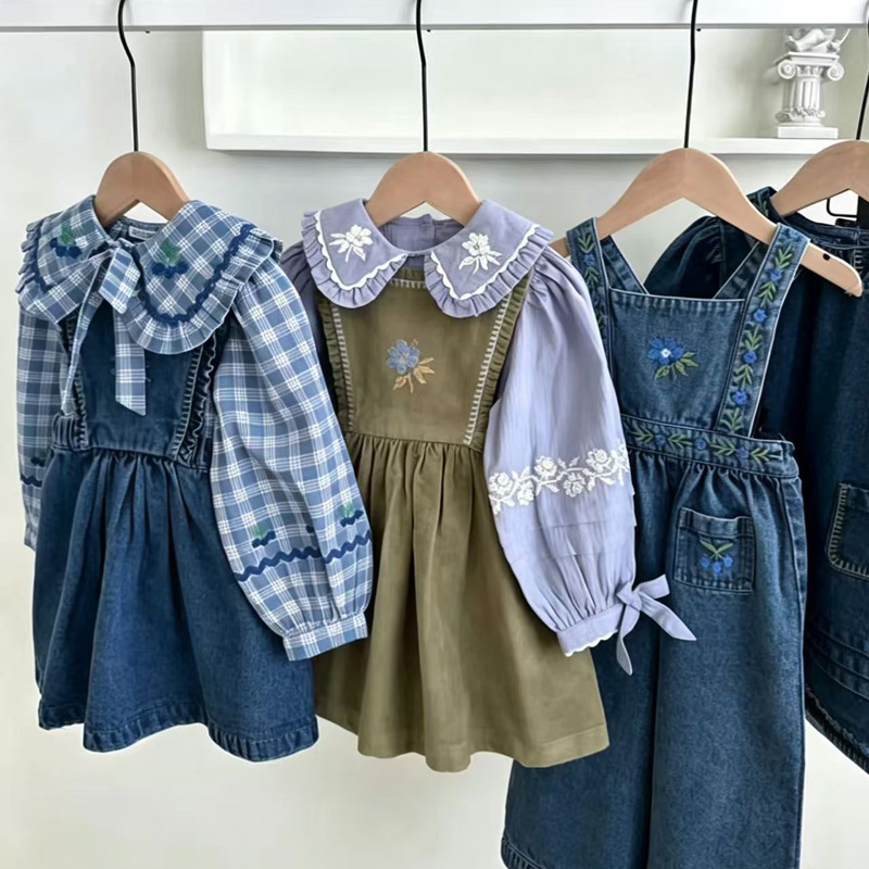 2026년 가을 EM 베이비 여아 드레스 키즈 패션 세 - Baby Clothing Sale 리뷰 및 가격