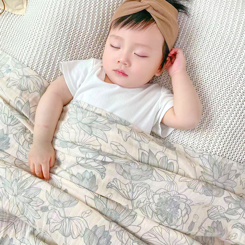 코튼 배넷저고리 랩 아기 모슬린 담요, 신생아 인쇄 아 - Muslin Swaddle Wrap 리뷰 및 가격