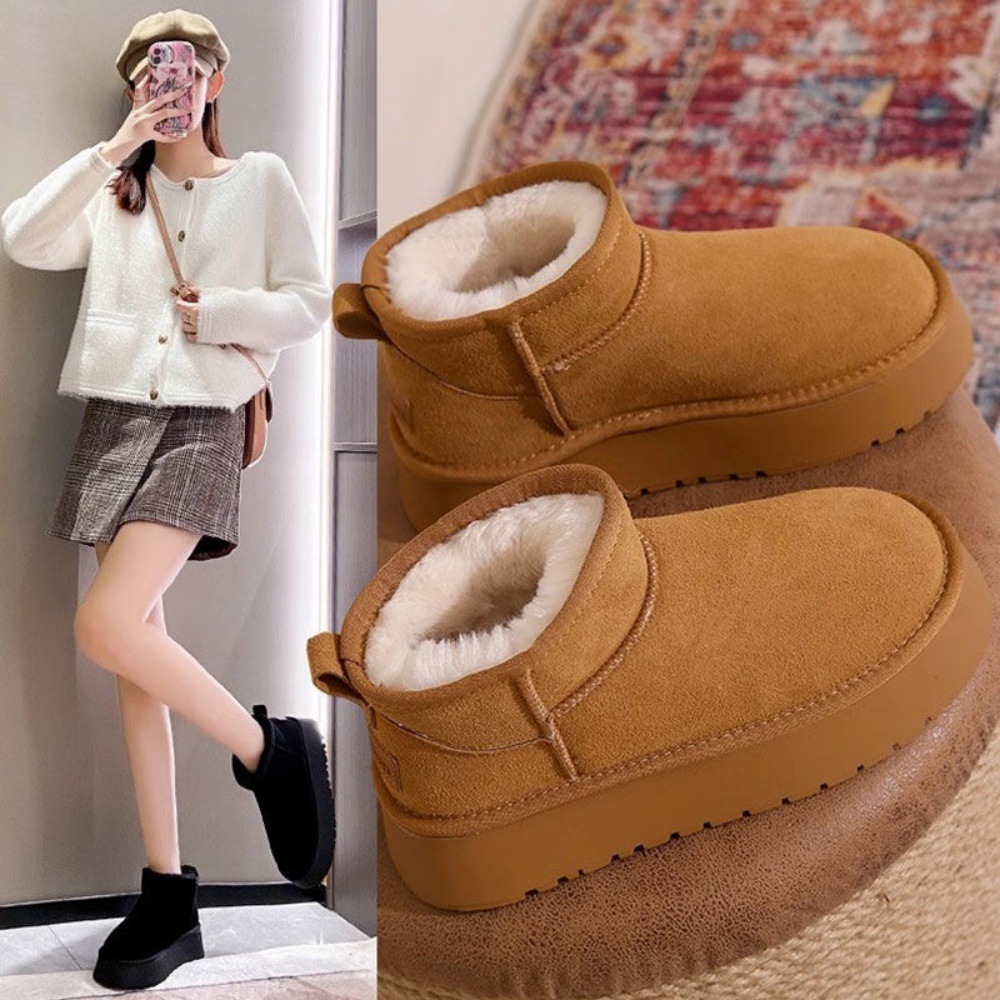 패딩이 추가된 여성용 두꺼운 밑창 스노우 부츠, 두꺼운 - Soft Sole Booties 리뷰 및 가격