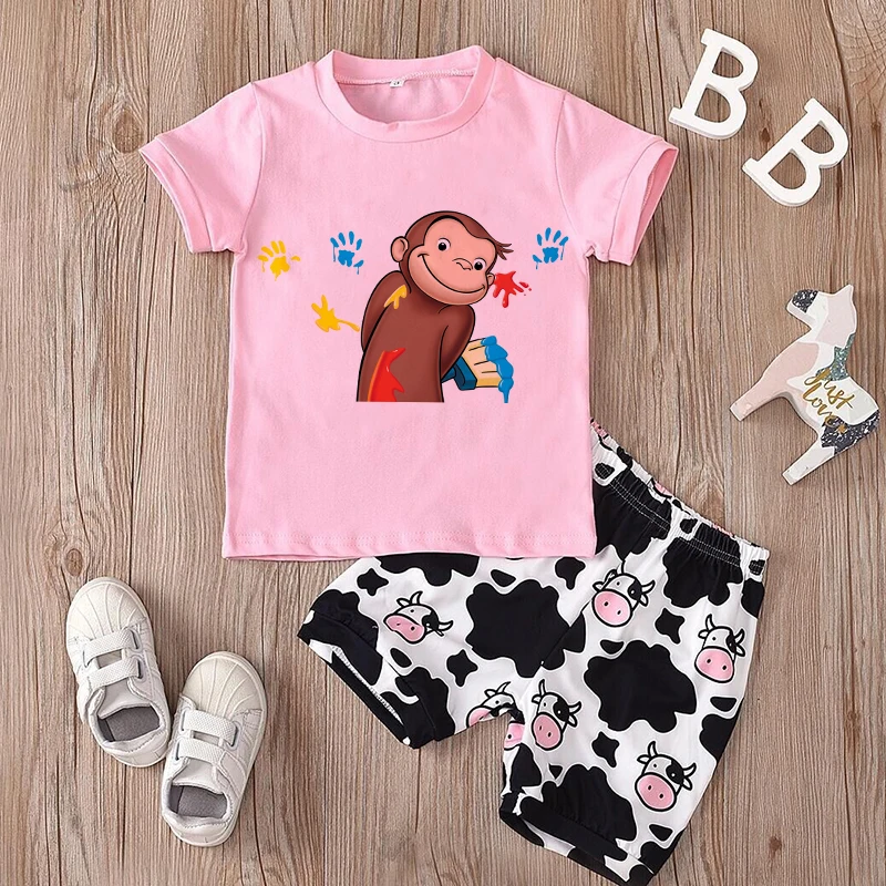 호기심 많은 조지 만화 프린트 티셔츠, 아기 남아 및  - Baby Clothing Sale 리뷰 및 가격