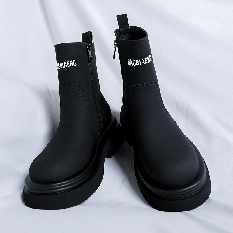 두꺼운 밑창 레터링 남성 첼시 부츠 미끄럼 방지 부드럽 - Soft Sole Booties 리뷰 및 가격