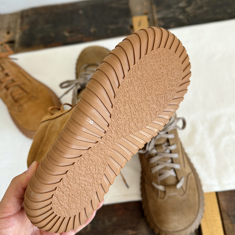 Careaymade 여성용 와이드 헤드 천연 가죽 부츠 - Soft Sole Booties 리뷰 및 가격
