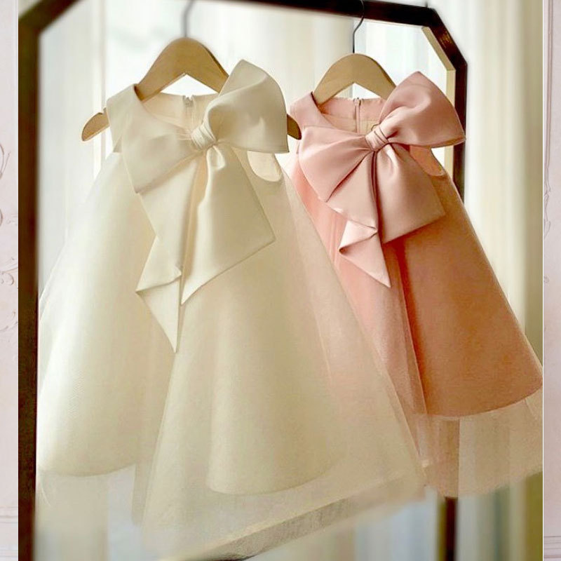 여름 큰 활 아기 소녀 원피스, 첫 번째 생일 파티 웨 - Baby Clothing Dresser 리뷰 및 가격