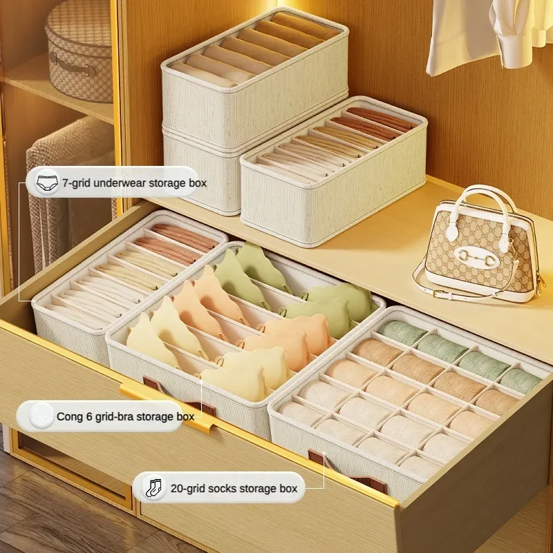 속옷 양말 브래지어 용 1-5PCS 패브릭 서랍 주최자 - Baby Clothes Organiser 리뷰 및 가격