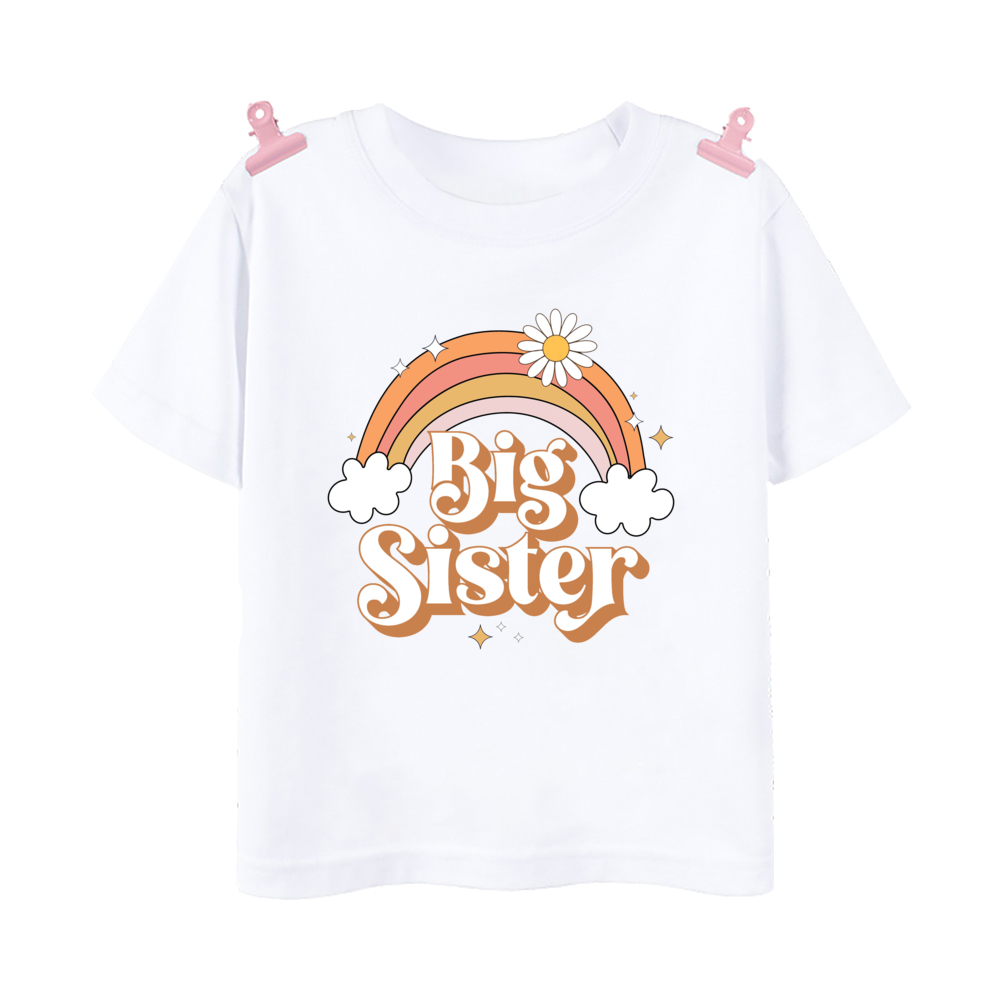 큰 여동생으로 승진 인쇄 된 아기 발표 셔츠 어린이 티 - Baby Clothing Sale 리뷰 및 가격