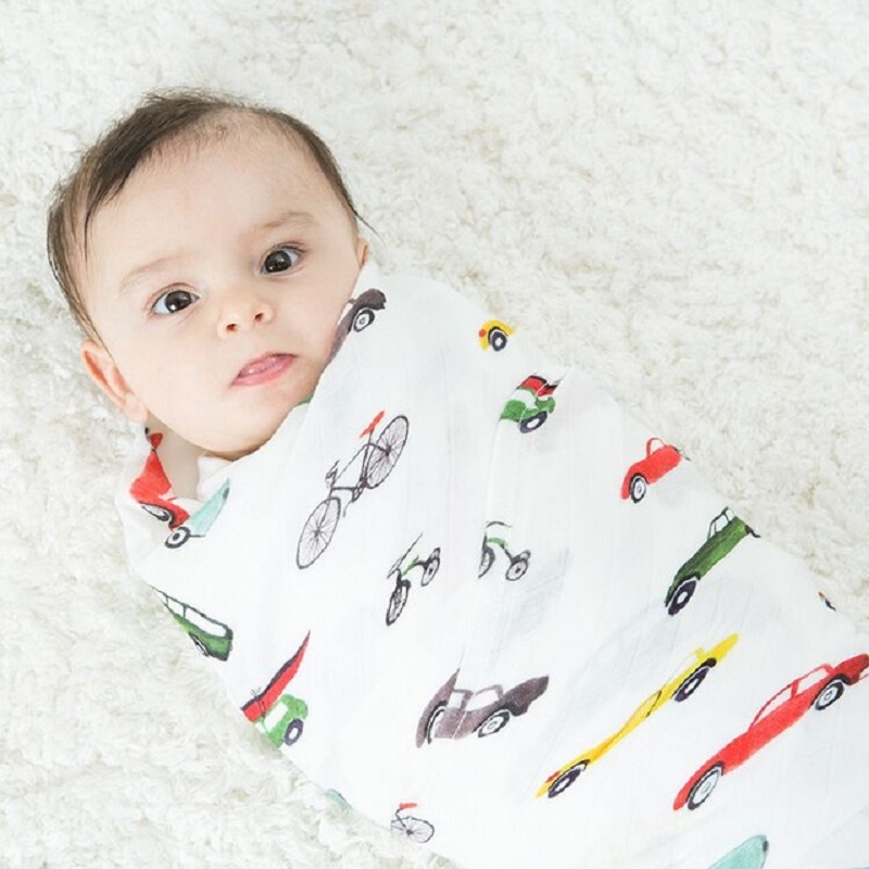 자동차용 초부드러운 47x47 인치 아기 무슬린 담요  - Muslin Swaddle Wrap 리뷰 및 가격