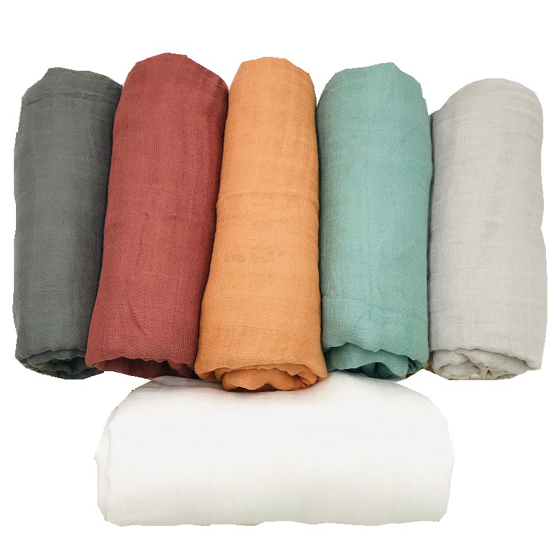 순수한 검정색 아기 포대기 초부드러운 아기 무슬린 담요 - Muslin Swaddle Wrap 리뷰 및 가격