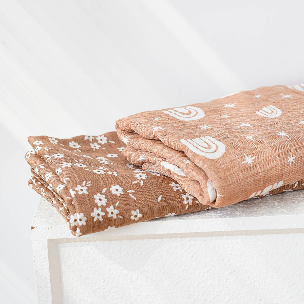 120x110cm 2 레이어 아기 모슬린 Swaddle - Muslin Swaddle Wrap 리뷰 및 가격