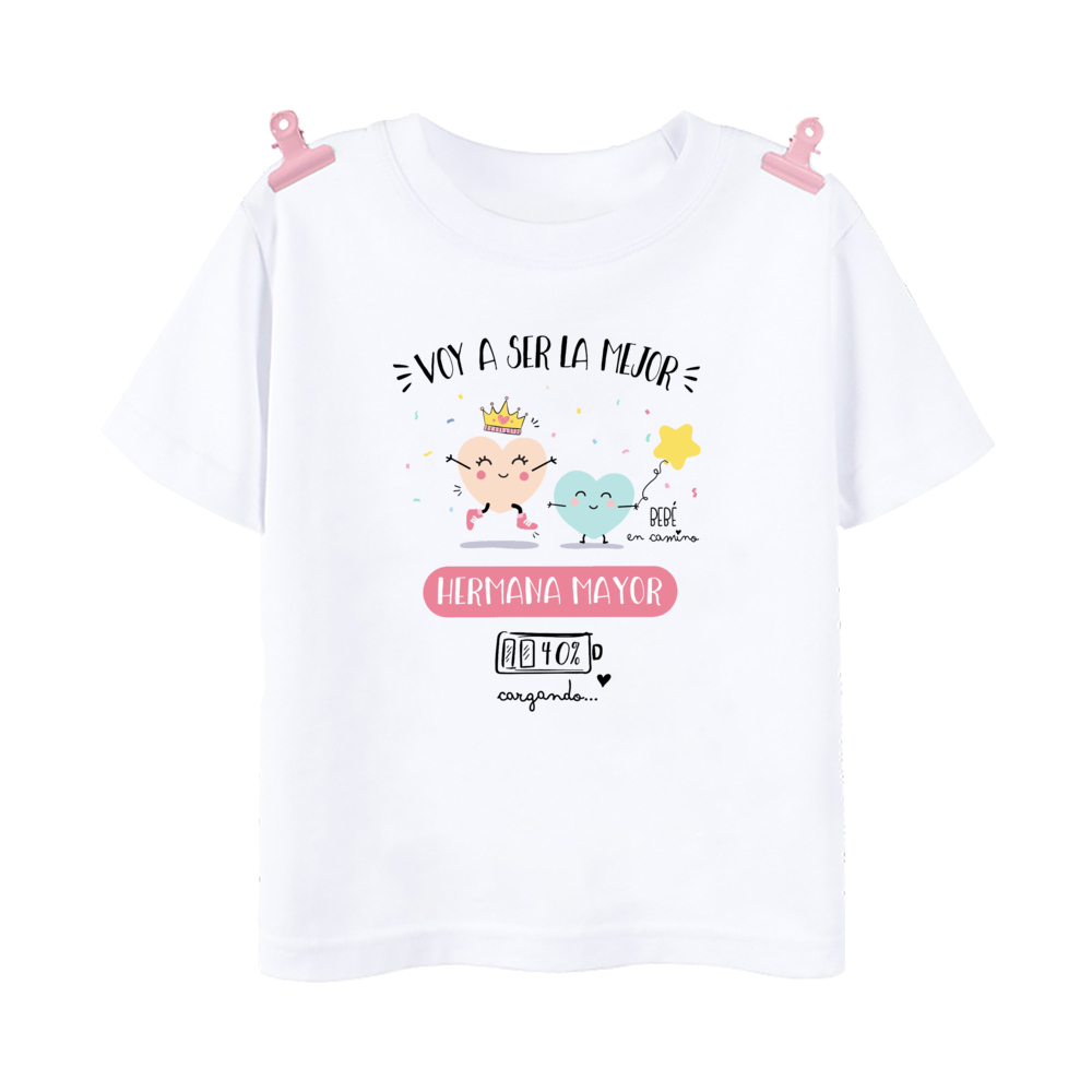 나는 언니로 승진했다 티셔츠 아기 발표 티셔츠 키즈 스 - Baby Clothing Sale 리뷰 및 가격